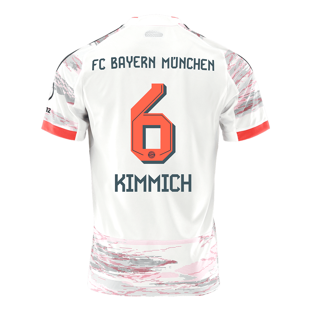 KIMMICH #6 Men's Bayern Munich 2025/26 Away Soccer Jersey product view 12