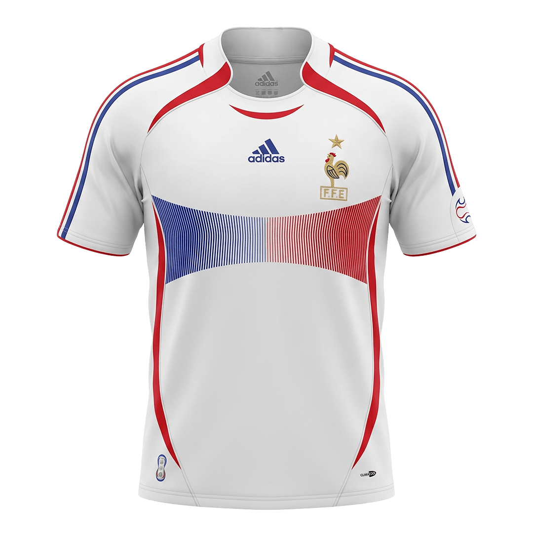 Retro Men's France 2006 Away Soccer Jersey product view 1