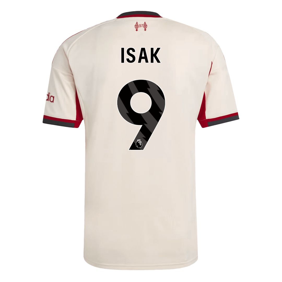 ISAK #9 Men's Liverpool 2025/26 Away Soccer Jersey product view 9