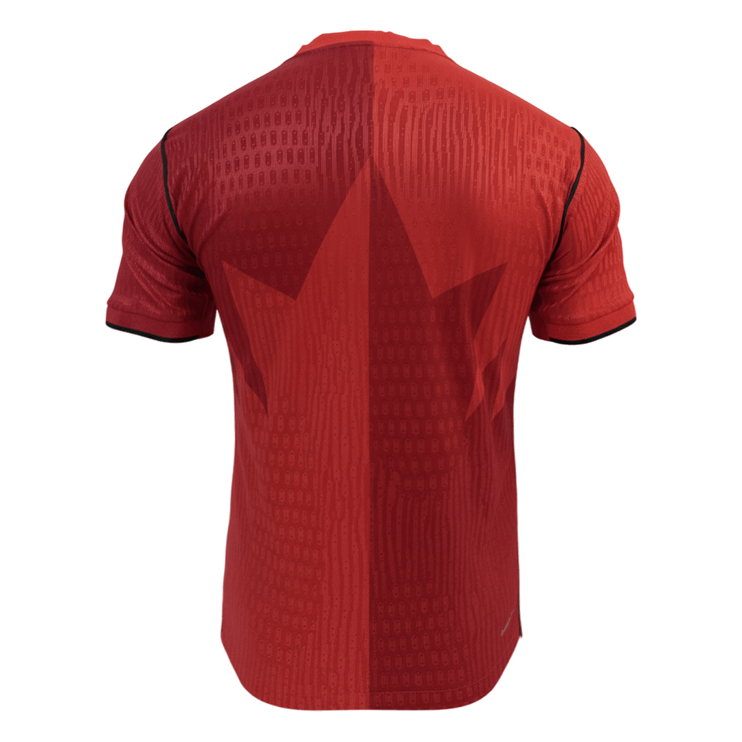 Men's Canada World Cup 2026 Player Version Home Soccer Jersey - Slim Fit product view 3