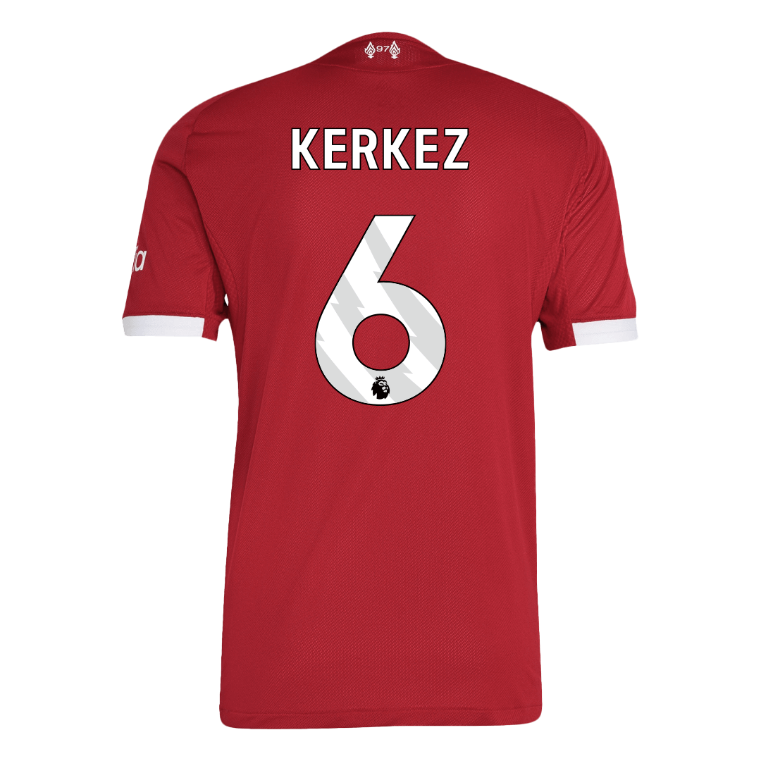 KERKEZ #6 Men's Liverpool 2025/26 Player Version Home Soccer Jersey - Slim Fit product view 10