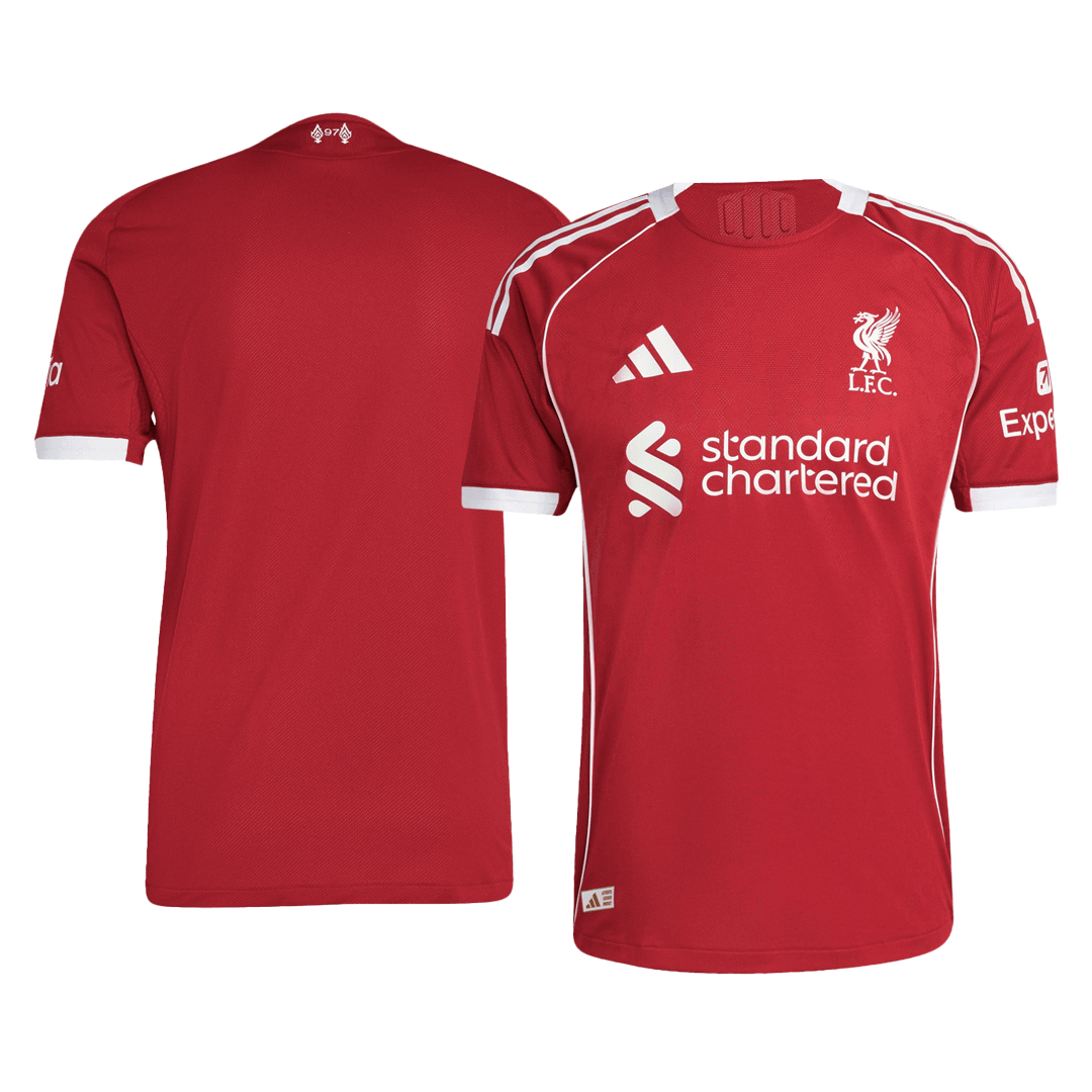 Men's Liverpool 2025/26 Player Version Home Soccer Jersey - Slim Fit product view 10