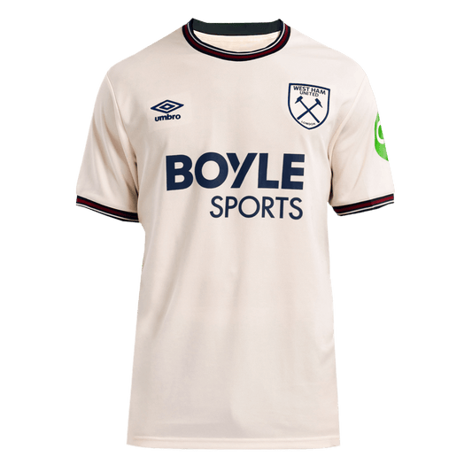 Men's West Ham United 2025/26 Away Soccer Jersey product view 1