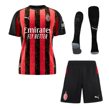 Men's AC Milan 2025/26 Home Soccer Jersey Full Kit [PREMIUM]