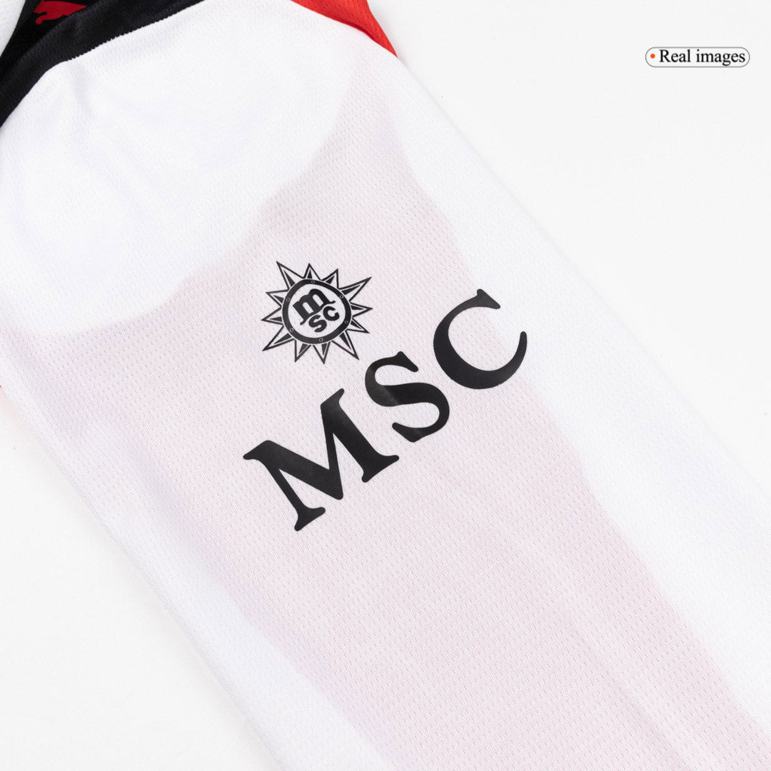 Men's AC Milan 2025/26 Away Long Sleeve Soccer Jersey product view 4