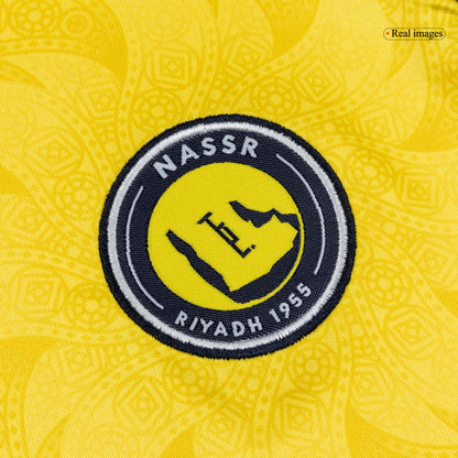 Kid's Al Nassr 2025/26 Home Soccer Jersey Kit