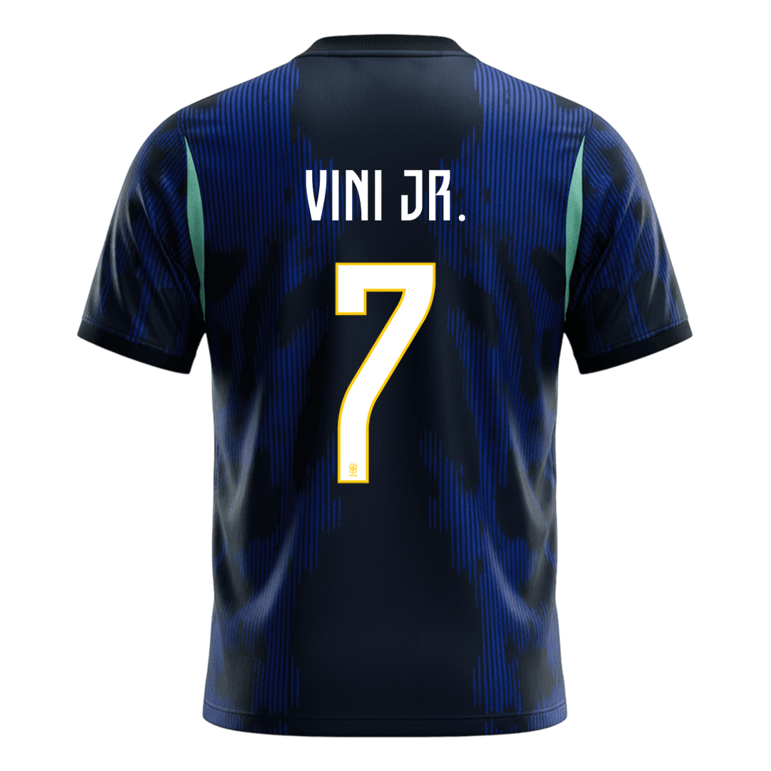 VINI JR. #7 Men's Brazil World Cup 2026 Away Soccer Jersey product view 8