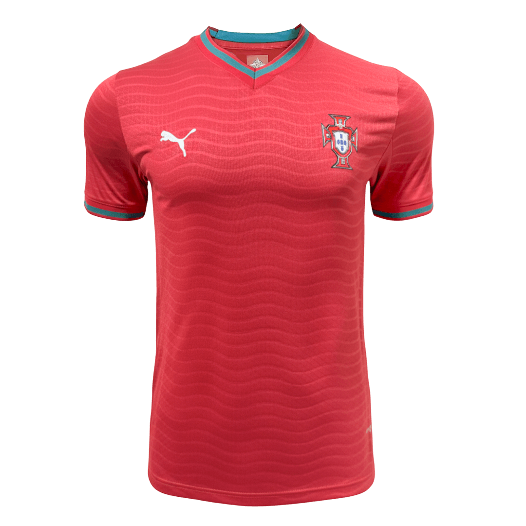 Men's Portugal World Cup 2026 Player Version Home Soccer Jersey - Slim Fit product view 1