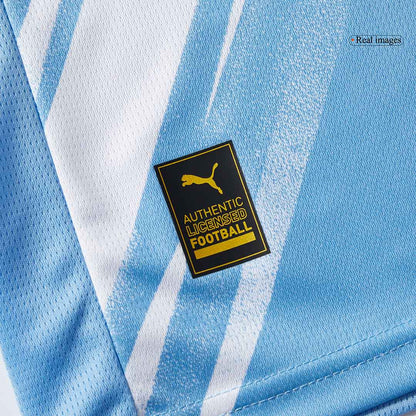 Men's Manchester City 2025/26 Home Long Sleeve Soccer Jersey product view 3