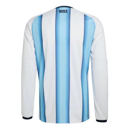 Men's Argentina World Cup 2026 Home Long Sleeve Soccer Jersey product view 11