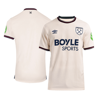 Men's West Ham United 2025/26 Away Soccer Jersey product view 9