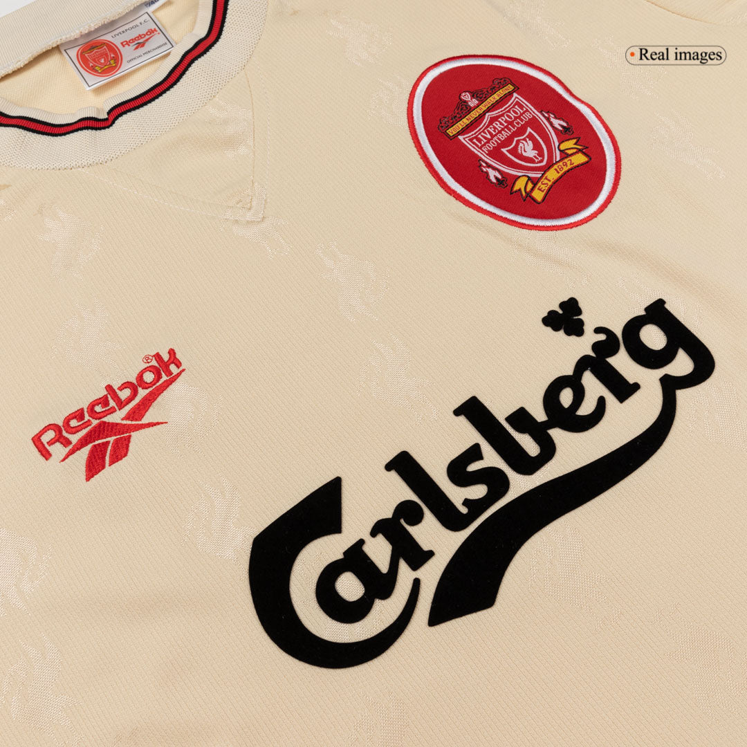 Retro Men's Liverpool 1996/97 Away Soccer Jersey product view 4