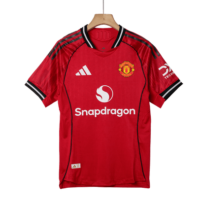 Men's Manchester United 2025/26 Player Version Home Soccer Jersey - Slim Fit product view 10