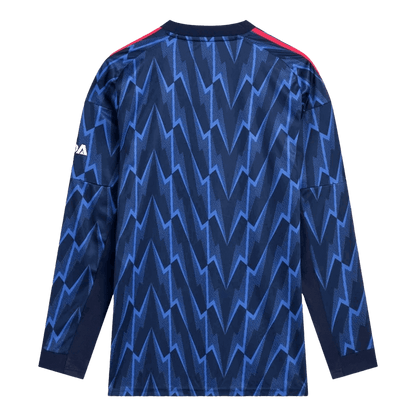 Men's Arsenal 2025/26 Away Long Sleeve Soccer Jersey product view 10