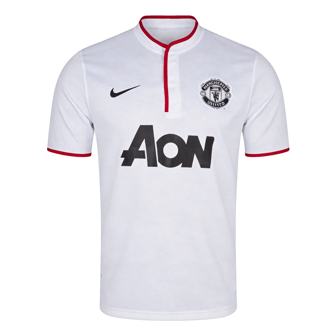 Retro Men's Manchester United 2013/14 Away Soccer Jersey product view 1