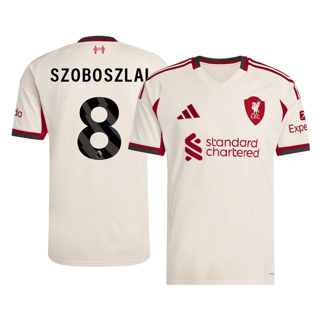 SZOBOSZLAI #8 Men's Liverpool 2025/26 Away Soccer Jersey product view 1