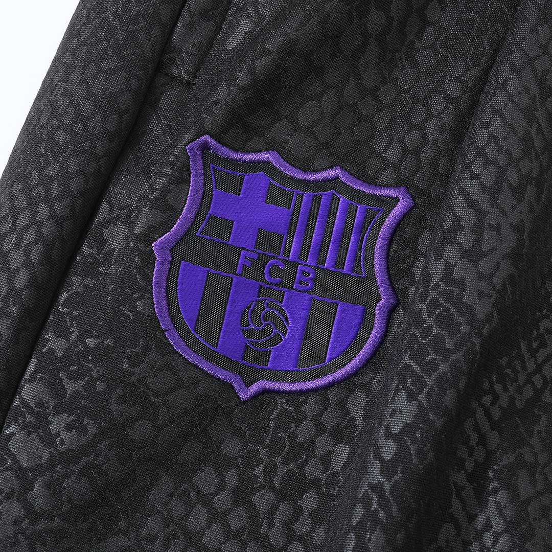 Kid's Barcelona 2025/26 Zipper Sweatshirt Kit