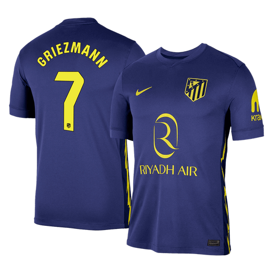 GRIEZMANN #7 Men's Atletico Madrid 2025/26 Away Soccer Jersey product view 1