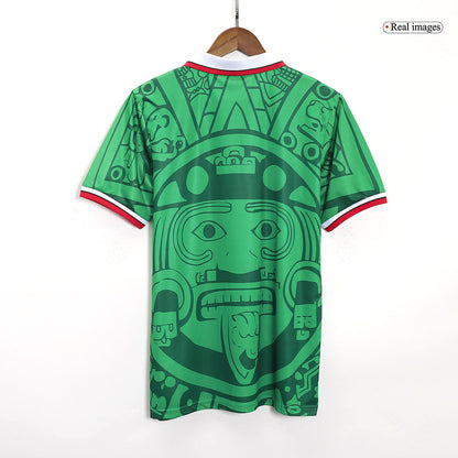 Retro Men's Mexico 1998 Home Soccer Jersey product view 7
