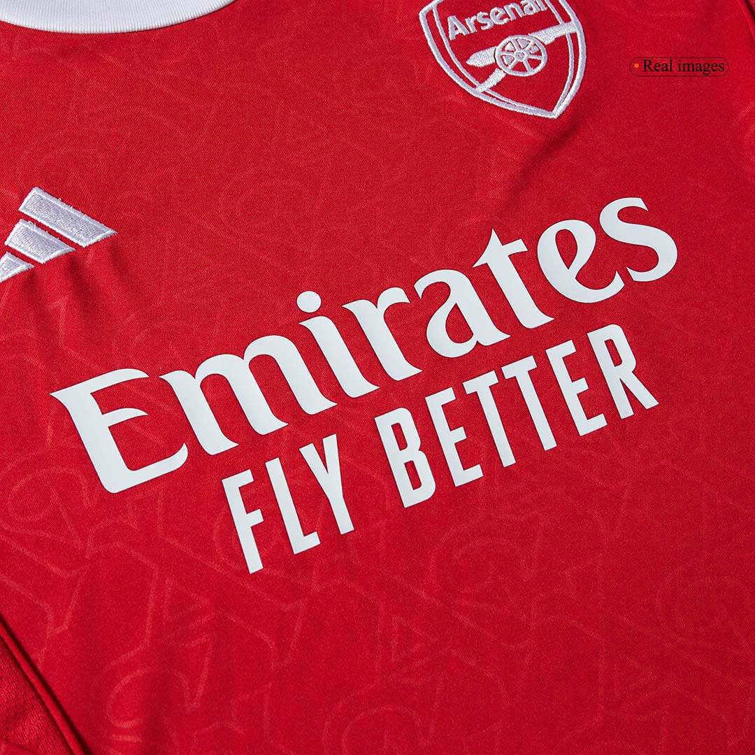 Kid's Arsenal 2025/26 Home Soccer Jersey Kit