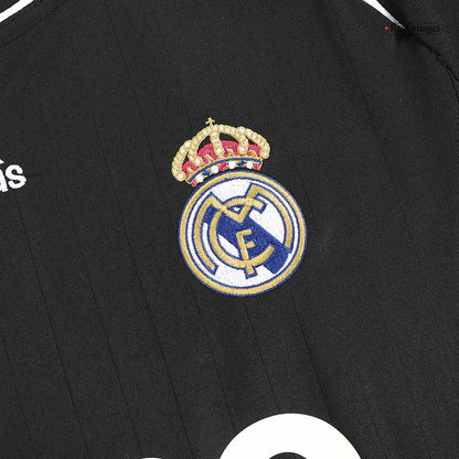 Retro RAUL #7 Men's Real Madrid 2006/07 Away Long Sleeve Soccer Jersey product view 6