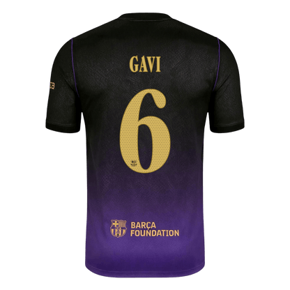 GAVI #6 Men's Barcelona UCL 2026/27 Away Soccer Jersey product view 3