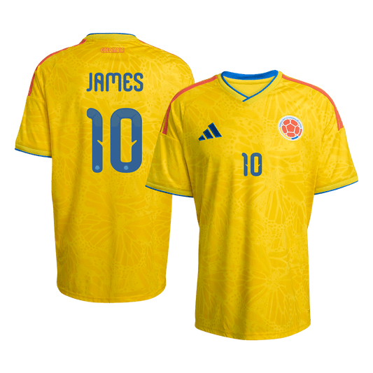 JAMES #10 Men's Colombia World Cup 2026 Home Soccer Jersey product view 1