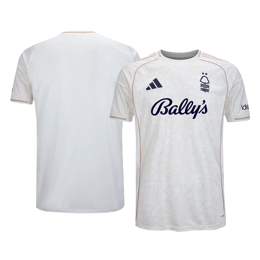 Men's Nottingham Forest 2025/26 Away Soccer Jersey product view 9