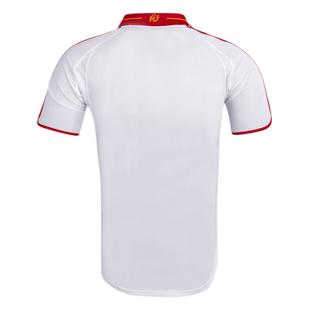 Retro Men's Spain 2000 Away Soccer Jersey product view 2