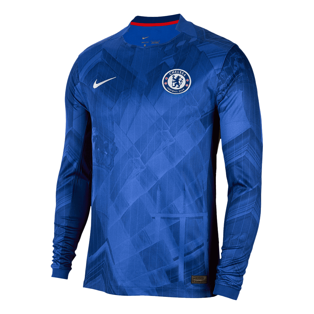 Men's Chelsea 2025/26 Home Long Sleeve Soccer Jersey product view 1