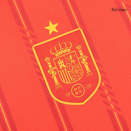 Women's Spain World Cup 2026 Home Soccer Jersey product view 6