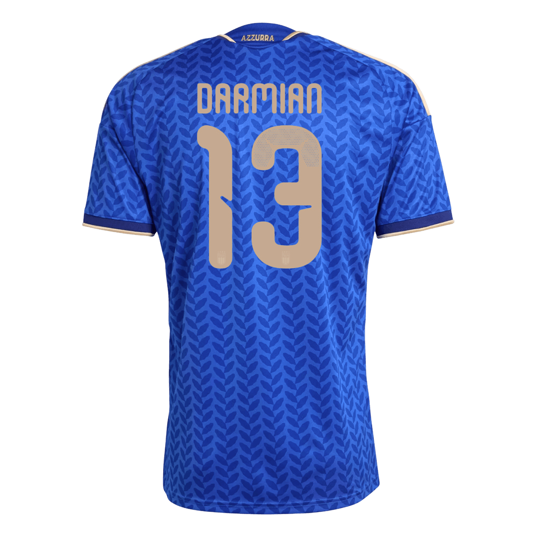 DARMIAN #13 Men's Italy World Cup 2026 Home Soccer Jersey Premium product view 8
