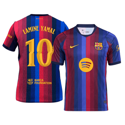 LAMINE YAMAL #10 Men's Barcelona 2026/27 Home Soccer Jersey product view 1