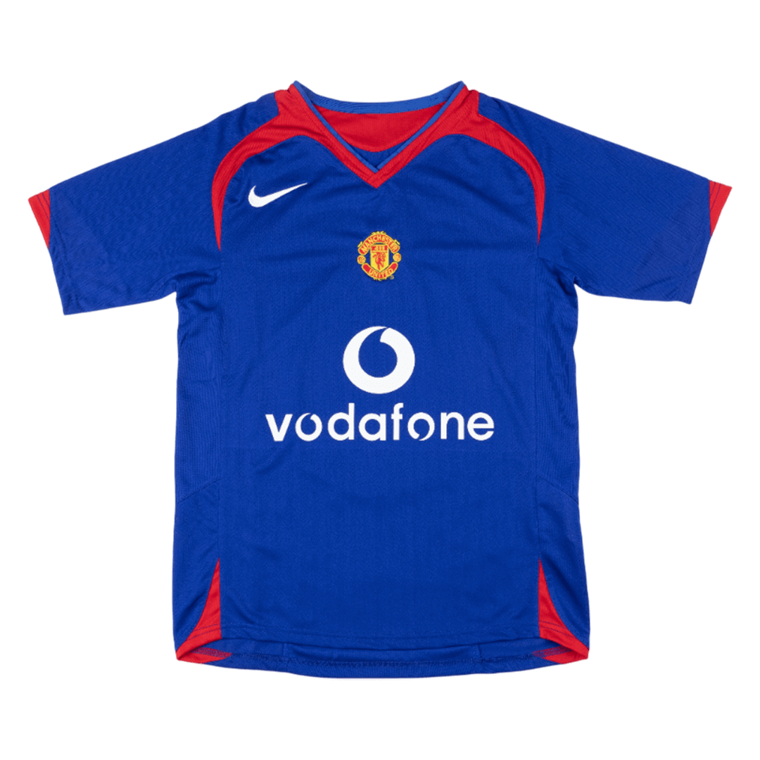 Retro Men's Manchester United 2005/06 Away Soccer Jersey product view 1