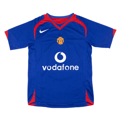 Retro Men's Manchester United 2005/06 Away Soccer Jersey product view 1