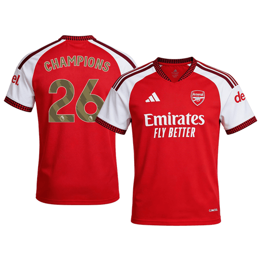 CHAMPIONS #26 Men's Arsenal 2026/27 Home Soccer Jersey product view 1