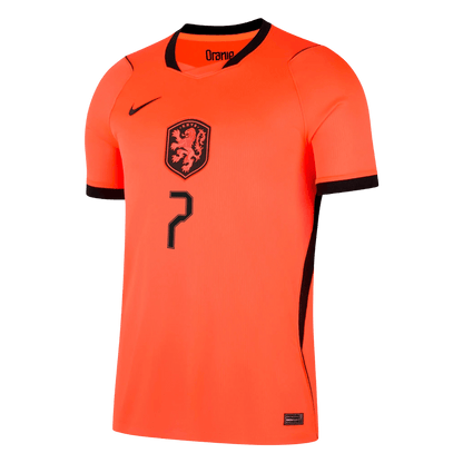 XAVI #7 Men's Netherlands World Cup 2026 Home Soccer Jersey product view 8