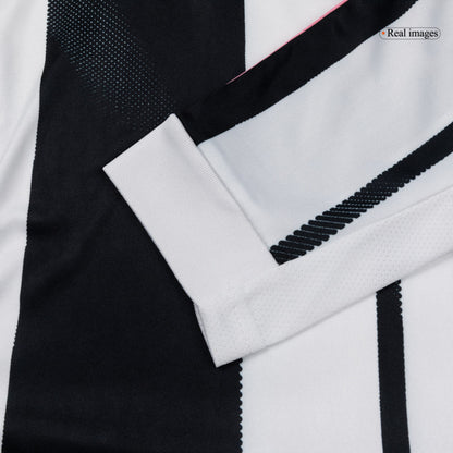 Men's Juventus 2025/26 Home Long Sleeve Soccer Jersey product view 2