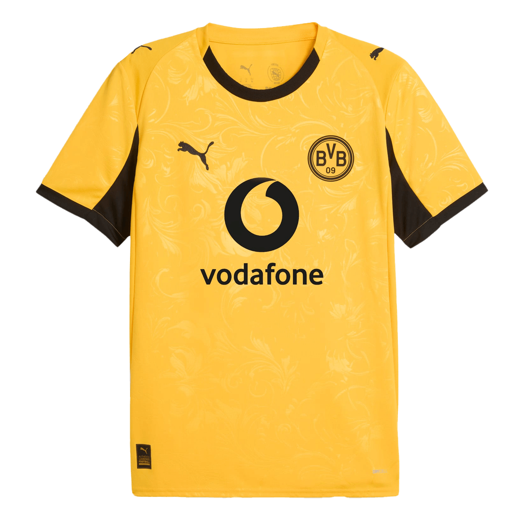 Men's Borussia Dortmund 2025/26 Home Soccer Jersey product view 1