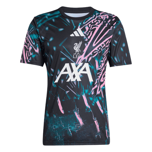 Men's Liverpool 2025/26 Pre-Match Soccer Jersey product view 1
