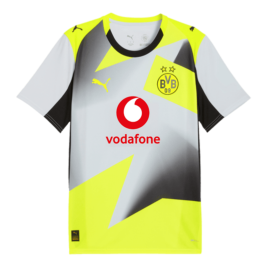 Men's Borussia Dortmund 2025/26 Away Soccer Jersey product view 1