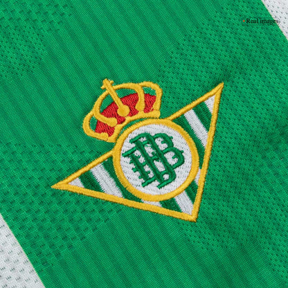 Men's Real Betis 2025/26 Home Long Sleeve Soccer Jersey product view 10
