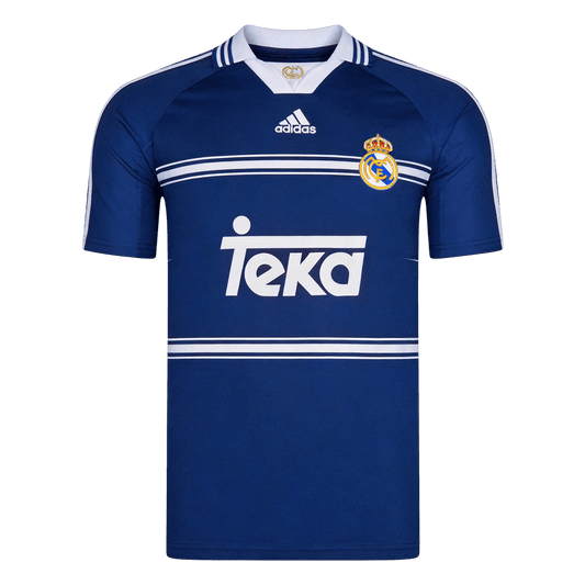 Retro Men's Real Madrid 1998/99 Away Soccer Jersey product view 1