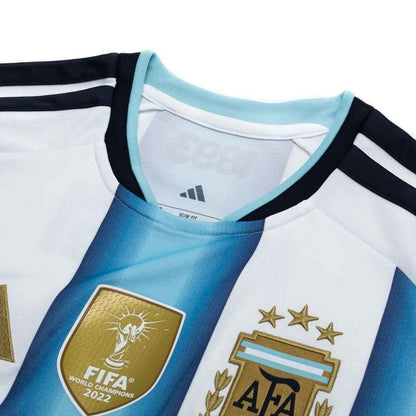 Men's Argentina World Cup 2026 Home Soccer Jersey Premium - Final Match Edition (With Patches) product view 4