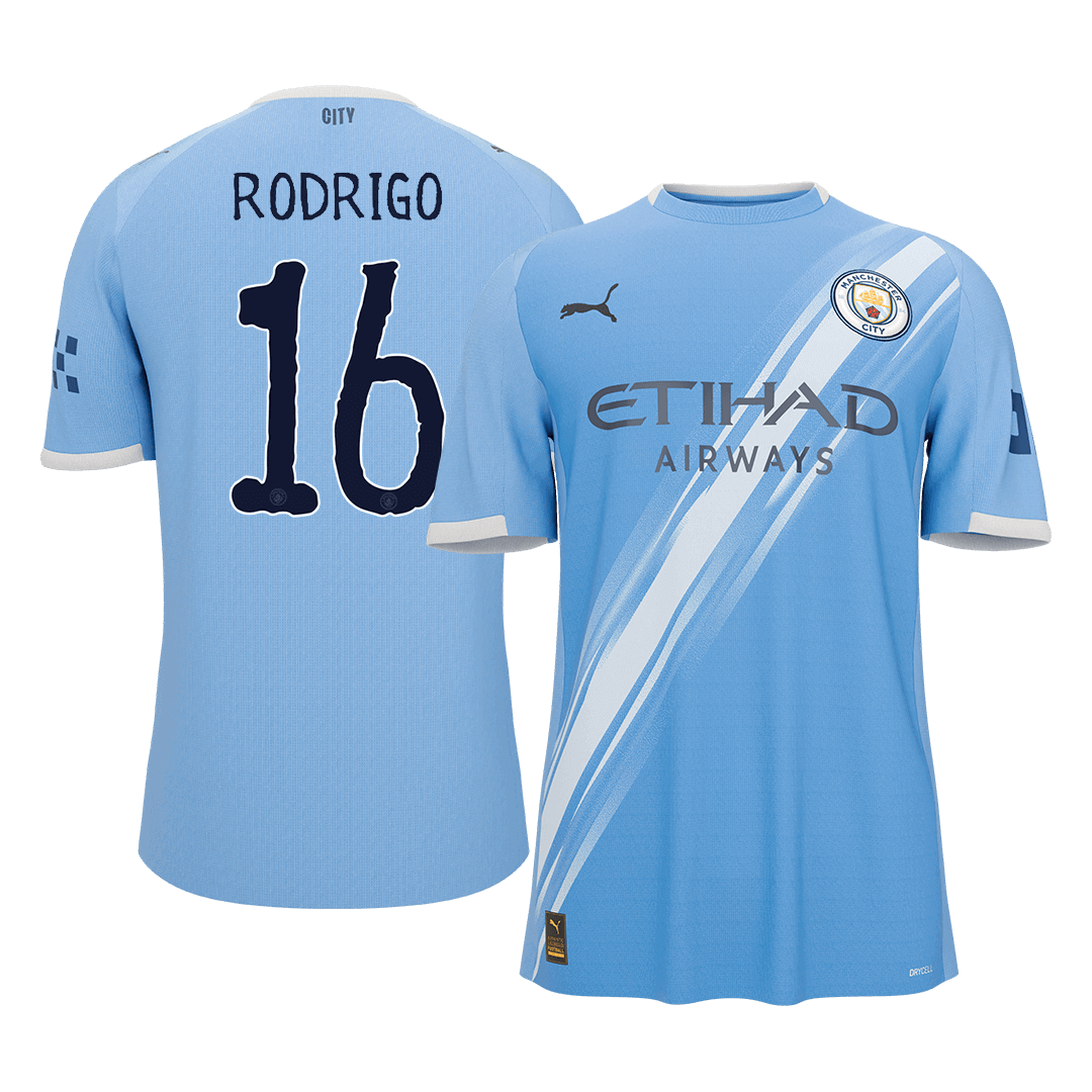 RODRIGO #16 Men's Manchester City World Cup 2025/26 Home Soccer Jersey Premium product view 1