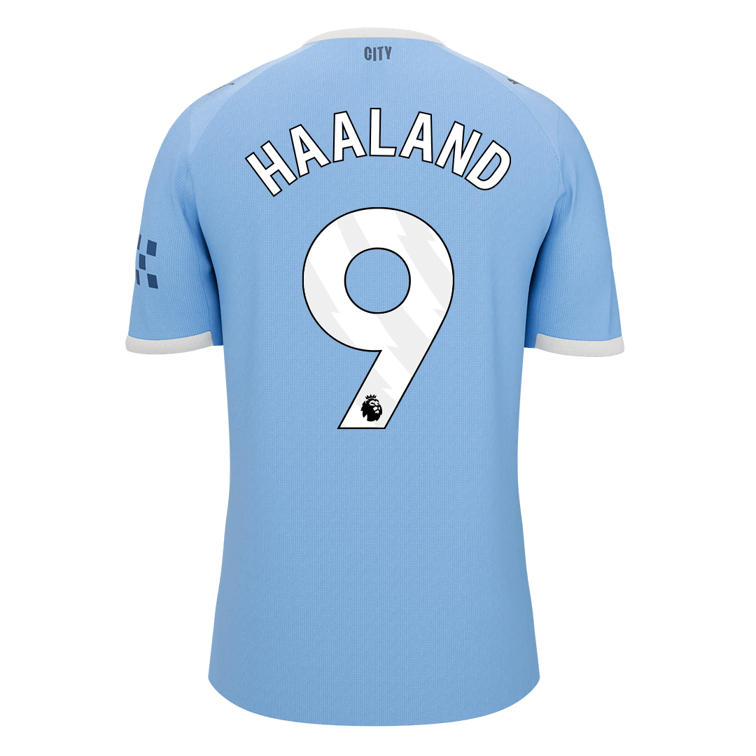 HAALAND #9 Men's Manchester City 2025/26 Home Soccer Jersey Premium product view 10