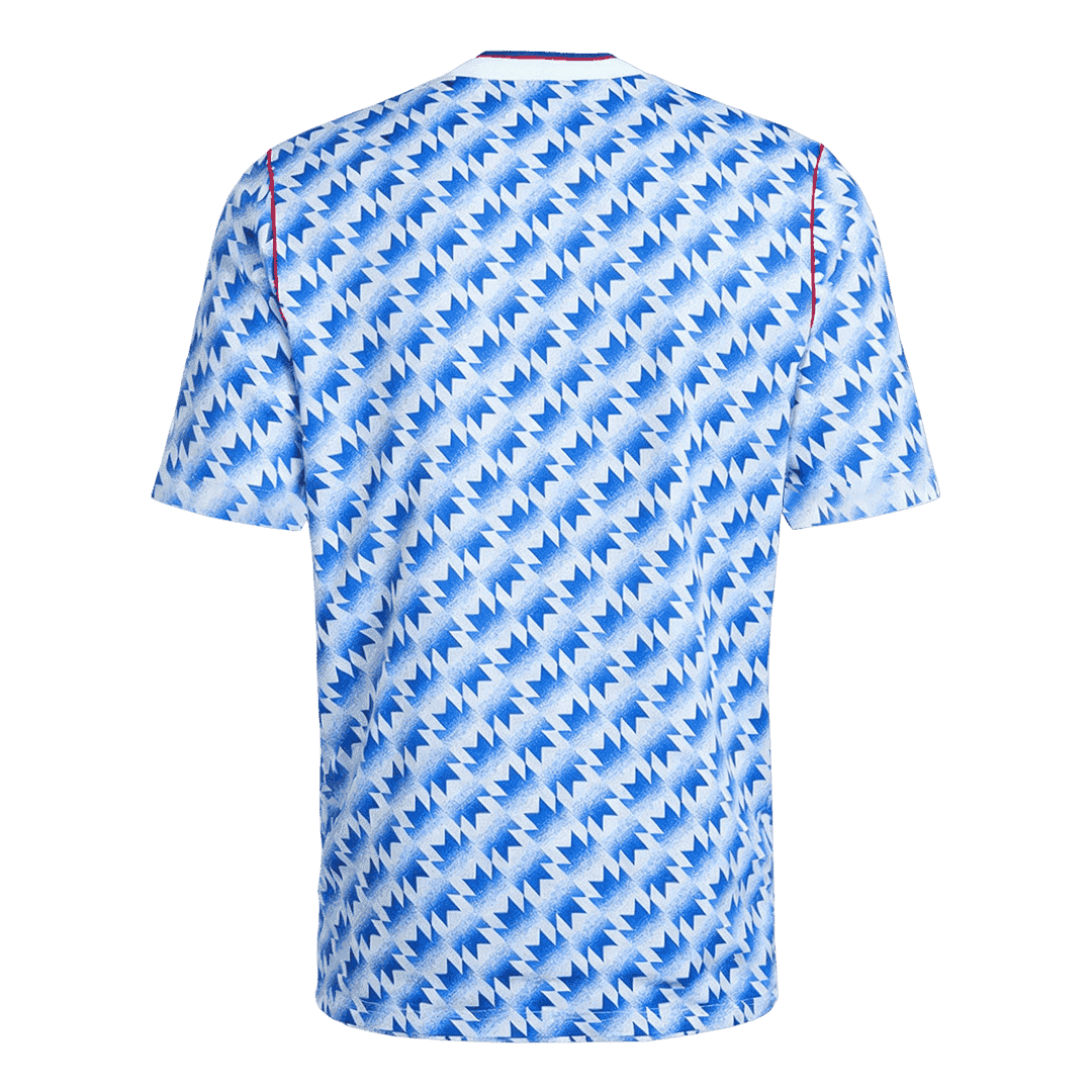 Retro Men's Manchester United 1990/92 Away Soccer Jersey product view 3