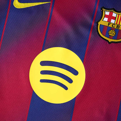 Kid's Barcelona 2025/26 Home Soccer Jersey Full Kit [PREMIUM]
