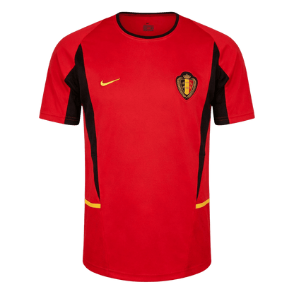 Retro Men's Belgium World Cup 2002 Home Soccer Jersey product view 1