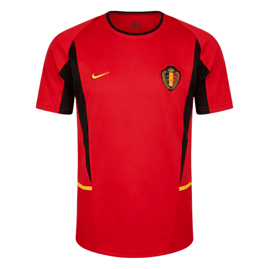 Retro Men's Belgium World Cup 2002 Home Soccer Jersey product view 1